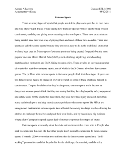 Argumentative Essay - Sites at Penn State