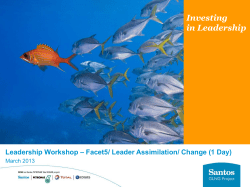 ADLT * Investing in Leadership