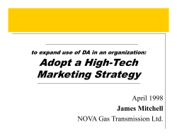Adopt a High-Tech Marketing Strategy