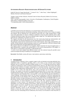 Bench-top Microfluidic Chip Analysis