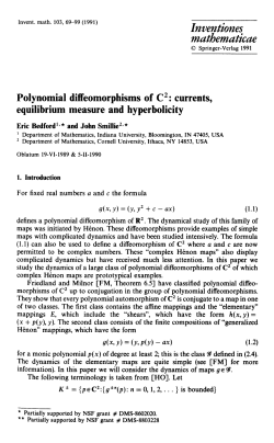 currents, equilibrium measure and hyperbolicity
