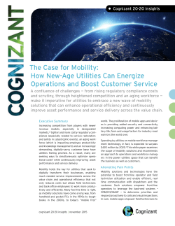 The Case for Mobility: How New-Age Utilities Can