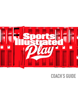 coach`s guide - Sports Illustrated Play
