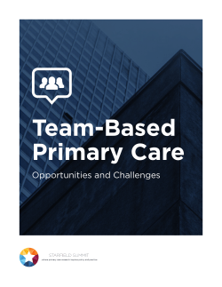 Team-Based Primary Care