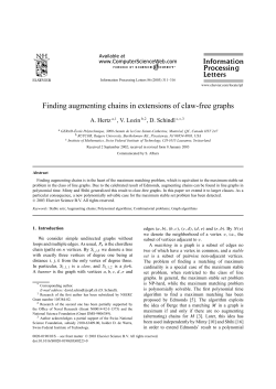 Finding augmenting chains in extensions of claw-free graphs