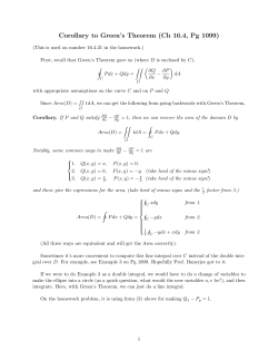 Corollary to Green`s Theorem (Ch 16.4, Pg 1099)
