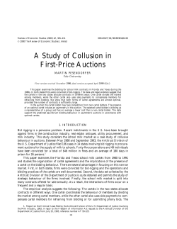A Study of Collusion in First-Price Auctions