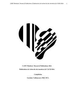 Ahonen-Eerikäinen, Heidi - Canadian Association for Music Therapy