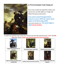 hamlet articles from gale literature center