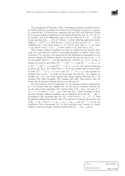 The assumption of Theorem 2 that 1-branching programs of width 3