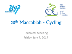 19th Maccabiah