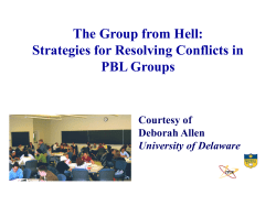 The Group from Hell - University of Delaware