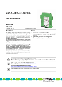 Data Sheet DB EN MCR-C-UI-UI(-450)-DCI(-NC)