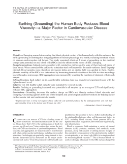 Earthing (Grounding) - Mary Ann Liebert, Inc.