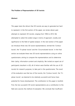 The Tri-planar Isovist - Northumbria Research Link