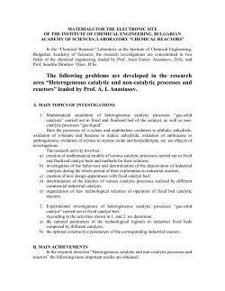 materials for the electronic site - Institute of Chemical Engineering