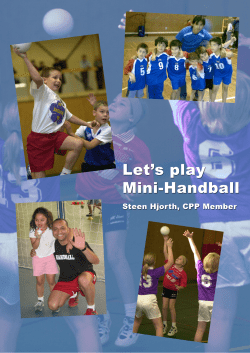Mini Handball - Irish Olympic Handball Association