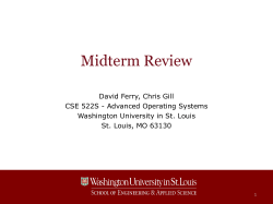 Midterm review