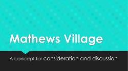 Mathews Village - Official Site of the Village for Mathews County