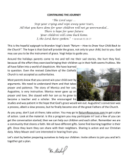 continuing the journey