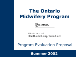 Midwifery Evaluation