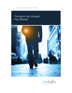The game has changed. Play different.