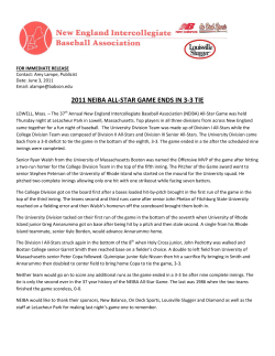 2011 neiba all-star game ends in 3-3 tie