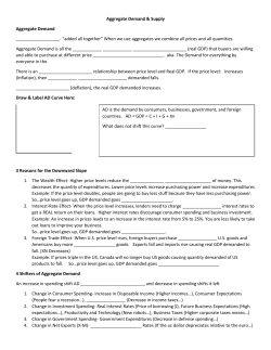 and Resource Prices will not increase as price