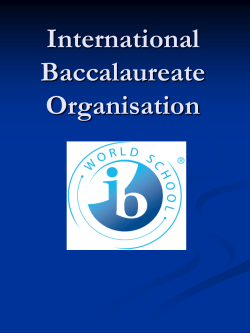 International Baccalaureate Organisation