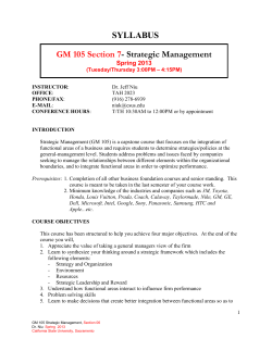 syllabus - Sacramento State