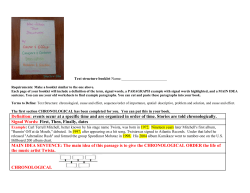Text Structure