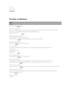 przewodnik po przedmiocie