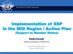 Revised Global Aviation Safety Plan (GASP)