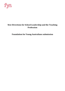 FYA - Department of Education and Training Victoria