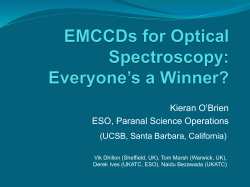 EMCCDs for Optical Spectroscopy: Everyone`s a Winner?