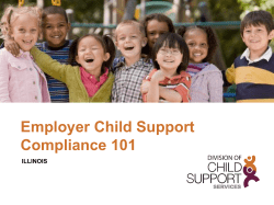 Employers who obey child support laws