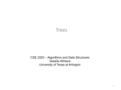 internal nodes - The University of Texas at Arlington