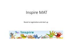 Inspire MAT Route to Registration
