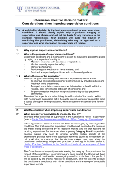 Psychology Council - Information for decision makers (DOCX 139.7