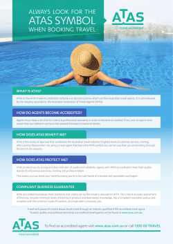 atas symbol - Australian Federation of Travel Agents