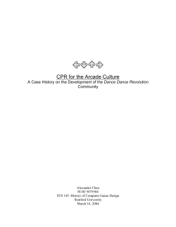 CPR for the Arcade Culture