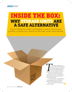 inside the box - Aussie Strata Storage