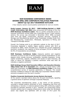 2Q 2017 RAM Business Confidence Index