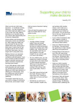 Supporting your child to make decisions (docx