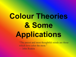 PowerPoint Presentation - Colour Theory