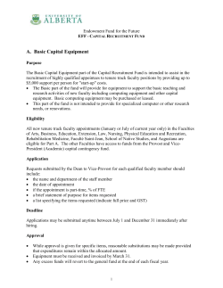 Endowment Fund for the Future (EFF)