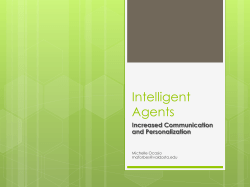 Intelligent Agents