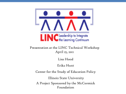 LINC Overview - College of Education
