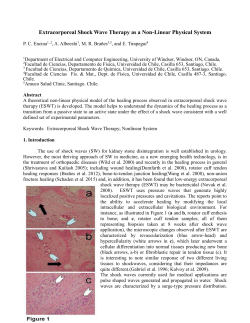 The Healing Process a non-linear physical System
