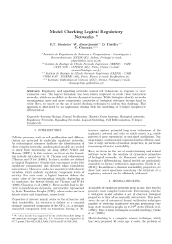 Model Checking Logical Regulatory Networks